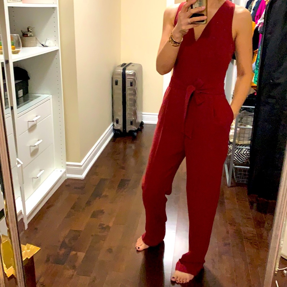 Red romper